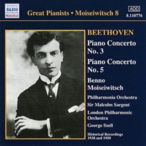 Beethoven Ludwig Van - Piano Concertos 3 & 5 /Moiseiw in the group Externt_Lager / at Bengans Skivbutik AB (2009612)
