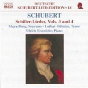 Schubert Franz - Schiller-Lieder Vol 3 in the group Externt_Lager / at Bengans Skivbutik AB (2009697)