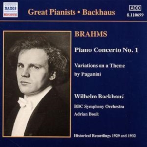 Brahms Johannes - Piano Concerto 1 in the group Externt_Lager / at Bengans Skivbutik AB (2010010)