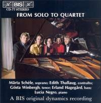 Various - From Solo To Quartet Vocal in the group OUR PICKS / Christmas gift tip CD at Bengans Skivbutik AB (2010669)