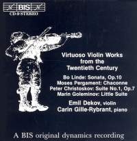 Various - 20Th Cent Virtuoso Violin in the group Externt_Lager /  at Bengans Skivbutik AB (2010694)