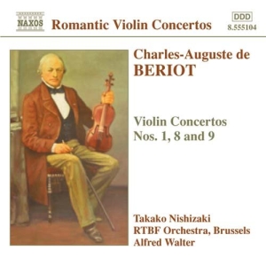 Beriot Charles-Auguste - Violin Concertos 1 8 & 9 in the group OUR PICKS / Christmas gift tip CD at Bengans Skivbutik AB (2010770)