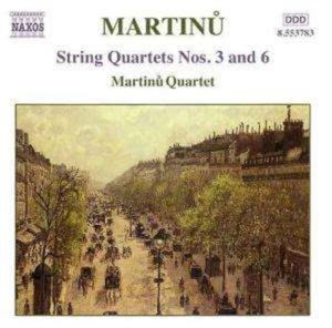 Martinu Bohuslav - String Quartets Vol 2 in the group Externt_Lager / at Bengans Skivbutik AB (2010872)