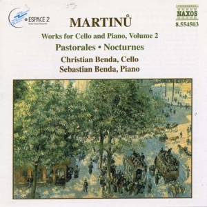 Martinu Bohuslav - Cello Piano in the group OUR PICKS / Christmas gift tip CD at Bengans Skivbutik AB (2011753)