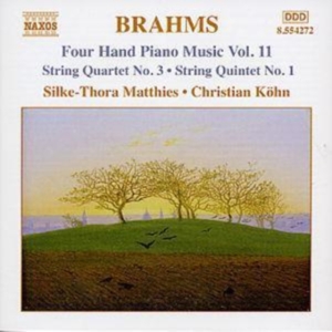 Brahms Johannes - Four Hand Piano Music 11 in the group Externt_Lager / at Bengans Skivbutik AB (2011758)