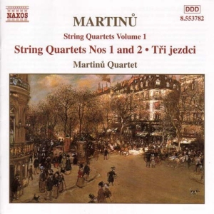 Martinu Bohuslav - String Quartets Vol 1 in the group OUR PICKS / Christmas gift tip CD at Bengans Skivbutik AB (2011801)