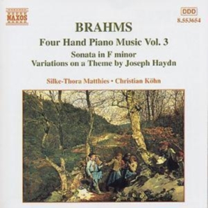 Brahms Johannes - Four Hand Piano Music 3 in the group Externt_Lager / at Bengans Skivbutik AB (2011829)