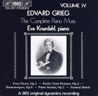 Grieg Edvard - Complete Piano Music Vol 4 in the group OUR PICKS / Christmas gift tip CD at Bengans Skivbutik AB (2012457)