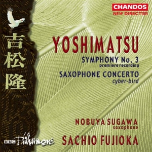 Yoshimatsu - Symphony No. 3/Saxphone Concer in the group Externt_Lager /  at Bengans Skivbutik AB (2013125)