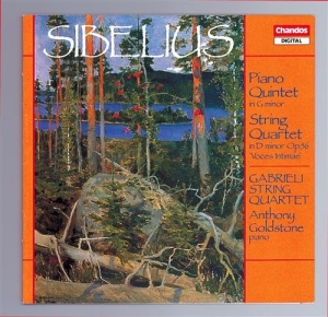 Sibelius - String Quartet in the group CD / Klassiskt at Bengans Skivbutik AB (2013685)