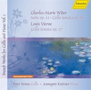 Vierne Widor - V 1: French Works For Cello And Pia in the group OUR PICKS / Christmas gift tip CD at Bengans Skivbutik AB (2015197)