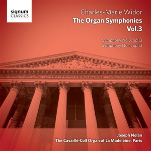 Widor - The Organ Symphonies Vol 3 in the group Externt_Lager /  at Bengans Skivbutik AB (2016075)