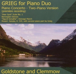 Griegedvard - Music For Piano Duo in the group OUR PICKS / Christmas gift tip CD at Bengans Skivbutik AB (2016603)