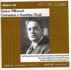 Milhauddarius - Orchestral-& Chamber Music in the group OUR PICKS / Christmas gift tip CD at Bengans Skivbutik AB (2016743)