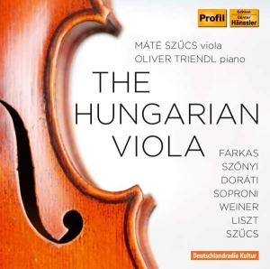 Various Composers - The Hungarian Viola in the group Externt_Lager / at Bengans Skivbutik AB (2016901)