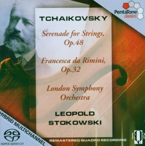 Tschaikowsky - Francesca Da Rimini/Serenade in the group MUSIK / SACD / Klassiskt at Bengans Skivbutik AB (2036384)