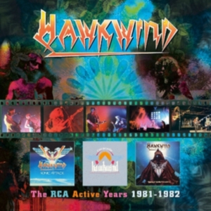 Hawkwind - Rca Active Years 1981-1982 in the group Minishops / Hawkwind at Bengans Skivbutik AB (2070819)