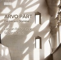 Latvian Radio Choir / Klava Sigvar - Da Pacem Domine in the group OUR PICKS / Christmas gift tip CD at Bengans Skivbutik AB (2072129)