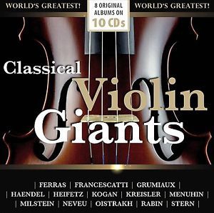 Blandade Artister - Classical Violin Giants in the group CD / Pop-Rock at Bengans Skivbutik AB (2103306)