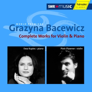 Bacewicz Grazyna - Sonatas For Violin & Piano in the group Externt_Lager / at Bengans Skivbutik AB (2250787)
