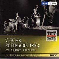 Peterson Oscar (Trio) - 1961 Cologne, Gurzenich Concert Hal in the group VINYL / Jazz at Bengans Skivbutik AB (2258569)