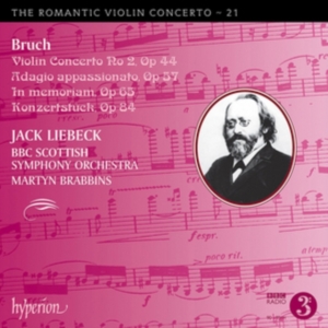 Jack Liebeck Bbc Scottish Symphony - Romantic Violin Concerto, Vol. 21 in the group Externt_Lager / at Bengans Skivbutik AB (2301397)