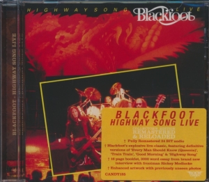 Blackfoot - Highway Song Live in the group CD / Pop-Rock at Bengans Skivbutik AB (2379818)