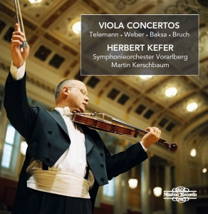 Herbert Kefer Symphonieorchester V - Viola Concertos in the group OUR PICKS / Christmas gift tip CD at Bengans Skivbutik AB (2389712)