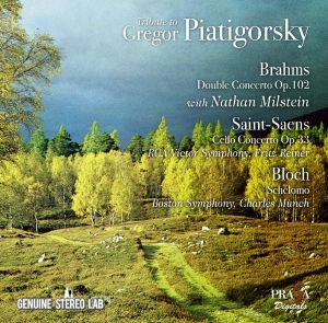 Piatigorsky Gregor - Tribute To Gregor Piatigorsky in the group OUR PICKS / Christmas gift tip CD at Bengans Skivbutik AB (2433533)