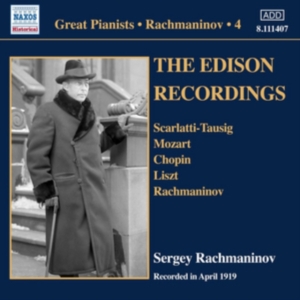 Sergey Rachmaninov - The Edison Recordings (1919) in the group Externt_Lager / at Bengans Skivbutik AB (2462173)