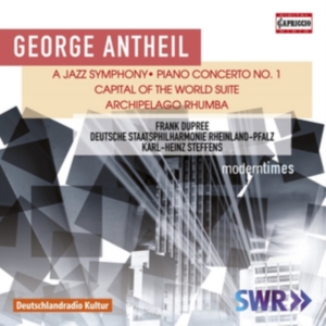 Antheil George - Jazz Symphony Piano Concerto No. 1 in the group Externt_Lager / at Bengans Skivbutik AB (2495042)