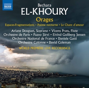 El-Khoury Bechara - Orages Espaces - Fragmentations in the group OUR PICKS / Christmas gift tip CD at Bengans Skivbutik AB (2495112)