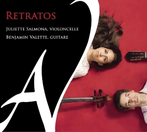 Juliette & Benjamin Valette Salmona - Retratos in the group CD / Klassiskt,Övrigt at Bengans Skivbutik AB (2517468)