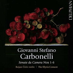 Carbonelli Giovanni Stefano - Sonate Da Camera, Nos 1–6 in the group OUR PICKS / Christmas gift tip CD at Bengans Skivbutik AB (2522419)