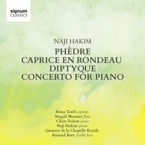 Hakim Naji - Phèdre Caprice En Rondeau Diptyqu in the group OUR PICKS / Christmas gift tip CD at Bengans Skivbutik AB (2527372)