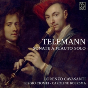 Telemann G P - Sonate À Flauto Solo in the group CD / Klassiskt at Bengans Skivbutik AB (2547851)