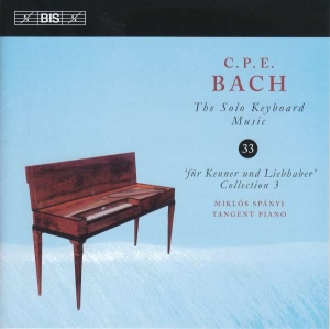 Bach C P E - Solo Keyboard Music, Vol. 33 in the group OUR PICKS / Christmas gift tip CD at Bengans Skivbutik AB (2551148)