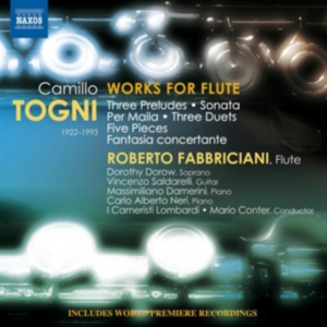Togni Camillo - Works For Flute in the group Externt_Lager / at Bengans Skivbutik AB (2556964)