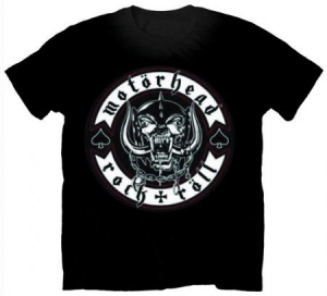 Motorhead - Biker Badge Uni Bl  in the group MERCHANDISE / T-shirt / Hårdrock at Bengans Skivbutik AB (2626342r)