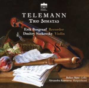 Telemann G P - Trio Sonatas in the group Externt_Lager / at Bengans Skivbutik AB (2865269)