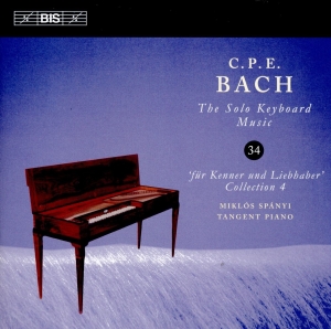 Bach C P E - Solo Keyboard Music, Vol. 34 in the group OUR PICKS / Christmas gift tip CD at Bengans Skivbutik AB (2896228)