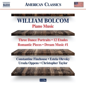 Bolcom William - Music For Solo Piano (3 Cd) in the group OUR PICKS / Christmas gift tip CD at Bengans Skivbutik AB (2925329)