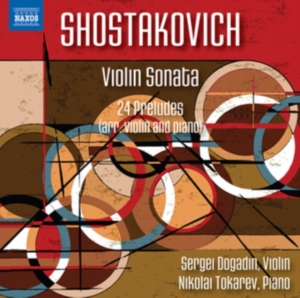 Shostakovich Dmitri - 24 Preludes, Op. 34 (Arr. For Violi in the group Externt_Lager / at Bengans Skivbutik AB (3029876)