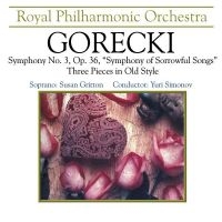 Royal Philharmonic Orchestra - Gorecki: Sinfonie 3, Opus 36 in the group CD / Pop-Rock at Bengans Skivbutik AB (3042130)