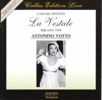 Callas/Corelli/Sordello/Votto - Spontini: La Vestale in the group CD / Pop-Rock at Bengans Skivbutik AB (3042645)