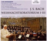 Augsburger Domsingknaben/Kammler - Bach:Weihnachtsoratorium I-Iii in the group CD / Julmusik,Övrigt at Bengans Skivbutik AB (3042839)