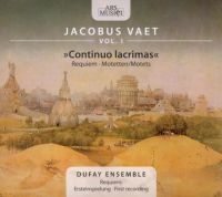 Dufay Ensemble - Vaet: Continuo Lacrima in the group CD / Pop-Rock at Bengans Skivbutik AB (3042960)