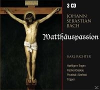 Haefliger/Fischer-Dieskau/Richter - Bach: Matthäuspassion Bwv244 in the group CD / Pop-Rock at Bengans Skivbutik AB (3043083)