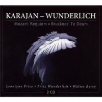 Karajanherbert Von/Wunderlich Fritz - Mozart: Requiem/Bruckner: Tedeum in the group CD / Pop-Rock at Bengans Skivbutik AB (3043309)