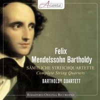 Bartholdy-Quartett - Mendelssohn:Streichquartette in the group CD / Pop-Rock at Bengans Skivbutik AB (3043345)